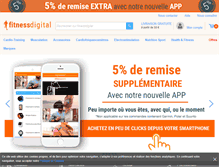 Tablet Screenshot of fitnessdigital.fr